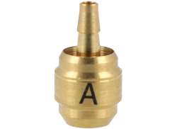 Elvedes Universal Inserts &#216;2.4-&#216;5.0 Type A - Brass (10)