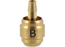 Elvedes Universal Inserts &#216;2.6-&#216;5.0 Type B - Brass (10)