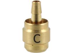 Elvedes Universal Inserts &#216;2.7-&#216;5.5 Type A - Brass (10)