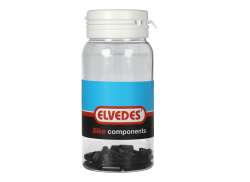 Elvedes 线缆套圈 &Oslash;3.3-4.05mm - 黑色 (50)