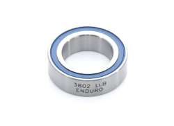 Enduro 3802 LLB Wheel Bearing 15x24x7mm ABEC 3 D-Row - Sil