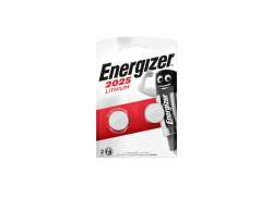 Energizer CR2025 Litium 3H Batteri - Sølv (2)