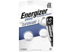 Energizer CR2032 Ultimate L&iacute;tio Bateria 3S - Prata (2)