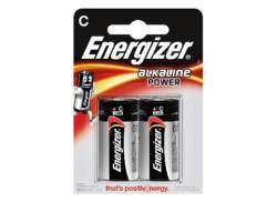 Energizer 功率 LR14 C 电池 1.5速 (2)