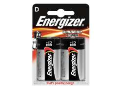 Energizer 功率 LR20 D 电池 1.5速 (2)