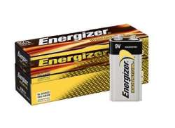 Energizer 碱性 工业 电池 6LR61 9速 (12)