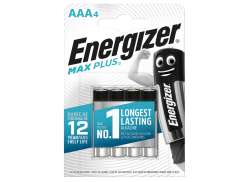 Energizer Max Plus LR03 AAA - &Scaron;ed&aacute;/Čern&aacute; (4)