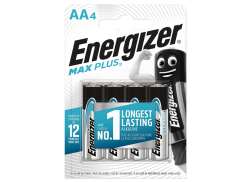 Energizer 最大 Plus LR06 AA - 灰色/黑色 (4)