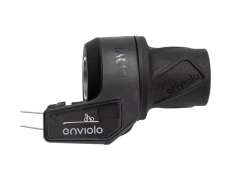 Enviolo Pro Twist Rotary Handle With Display 2500mm - Black