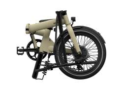 EoVolt Afternoon E-Bike Foldelig Cykel 20" V2 7H 20cm - Sand
