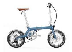 EoVolt Morning E-Bicicletă Bicicletă Pliabilă 16&quot; V3 4V 20cm - Albastru