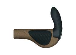 Ergon GP3S Evo Handgrepp L&aring;ng/L&aring;ng Bio-Kork - Brun
