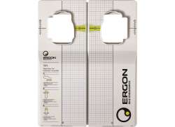 Ergon TP1 Speedplay Plantilla De Ajuste - Blanco