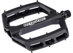 Ergotec EP-P Pedal 9/16 Aluminium Anti-Rutsch - Schwarz