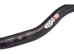 Ergotec Handlebar Ergo 550mm Ø25.4mm 30mm Rise 6 Deg. Black