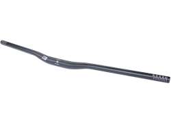 Ergotec Низкий Подъем Батончик Руль 80cm Ø31.8mm 15mm - Черный