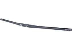 Ergotec Plochý Tyč Řídítka 80cm Ø31.8mm - Černá