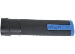 Ergotec Porto グリップ 133mm - ブラック/ブルー