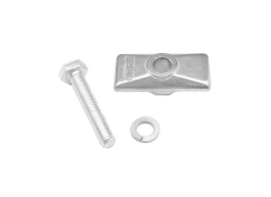 Esge Adapterplatte Inkl. Schraube F7  F&#252;r. St&#228;nder - Silber