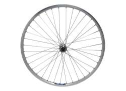 Etupy&ouml;r&auml; 26 x 1.75 ZAC19R Shimano RM40 Nopea Vapauta Hopea