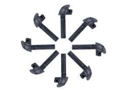 Eurofender Montaje Clip Para. Guardabarros - Negro (8)