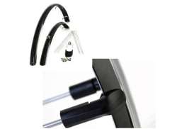Eurofender Rapido Mudguard Set 28\" 46mm Plastic - Black
