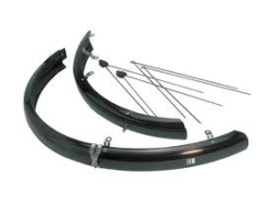 Eurofender Rapido Set De Apărătoare 26&quot; 58mm Plastic - Negru