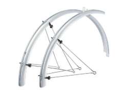 Eurofender Set Garde-Boue 28" 45mm - Argent
