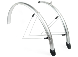 Eurofender Sporty Set De Apărătoare 26&quot; 58mm Plastic - Argintiu