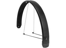 Eurofender Tempo Square Foran Mudderbeskytter 20&quot; 65mm - Matt Sort