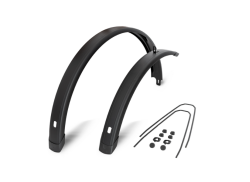 Eurofender Tempo Square Set De Apărătoare 28&quot; 65mm - Negru