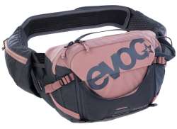 Evoc Hip Pack Pro 3L + Hydrering Bladder 1,5L - Pink/Gr&aring;