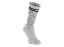 Evoc Medium Cycling Socks White - L/XL 44-47