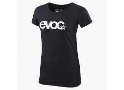 Evoc T-Shirt 로고 여성 블랙 - S