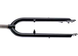 Excelsior Fork 26/28 1 1/8 A-Head - Black