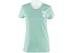 Excelsior T-Shirt Lyhyt Laippa Naiset Dusty Minttu - S