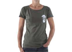 Excelsior T-Shirt Lyhyt Laippa Naiset Oliivi