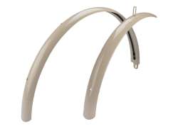 Excelsior Vintage E Mudguard Set 28\" Aluminum - Light Ivory