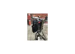 Fahrer Bote Cykel Rygs&aelig;k Front B&aelig;rer 10L - Sort