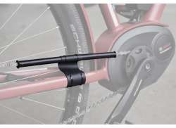 Fahrer Hülse Salvacadenas Abierto Tubo 25cm Plástico - Negro