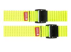 Fahrer Mini Strap M &Aring;tsp&auml;nningsrem 35 x 2cm - Neon Gul