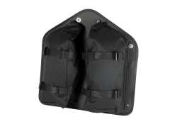 Fahrer Panelbags Bullitt Rahmentasche + Montage Kit - Schwar