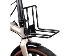 Fahrer Vello Bagasjebrett Foran For. Brompton - Svart