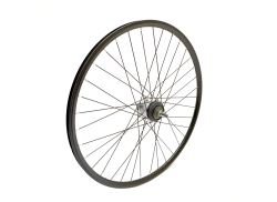 Falkx Baghjul 28x1 3/8 Rollerbrake 7H Aluminium - Sort