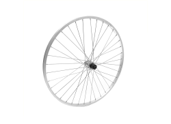 Falkx Bakhjul 28&quot; 7S Kassett QR Aluminium - Silver