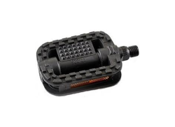 Falkx Basic Pedais 9/16" Pl&aacute;stico - Preto