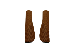 Falkx Brown Tone Poign&eacute;es 135mm Caoutchouc - Brun