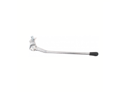 Falkx City Long Fietsstandaard 28\" 300mm Vast Alu - Zilver