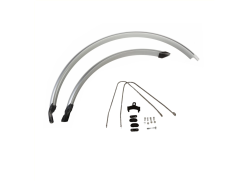 Falkx 挡泥板套装 28" 49mm 塑料 - 银色