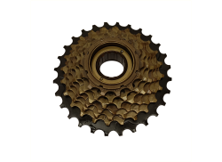 Falkx Freewheel 7V 14-28T - Bruin/Zwart
